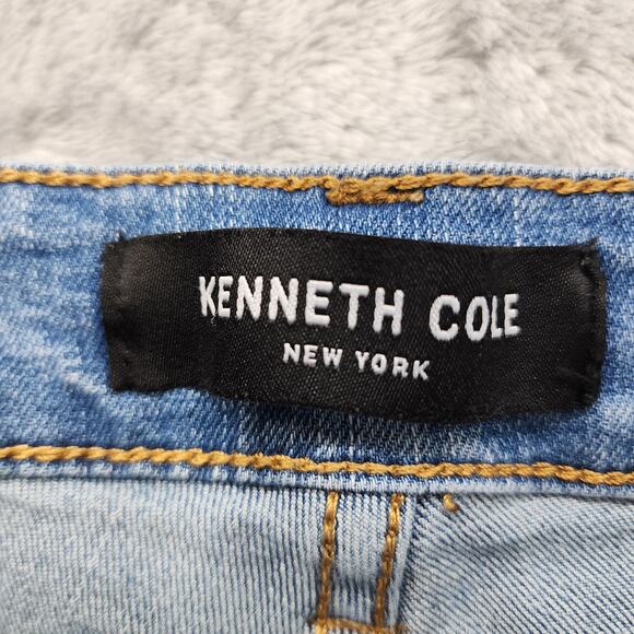 Kenneth Cole New York Jeans Mens 30X30 Blue Slim Fit Stretch Denim Casual Preppy - Picture 6 of 14